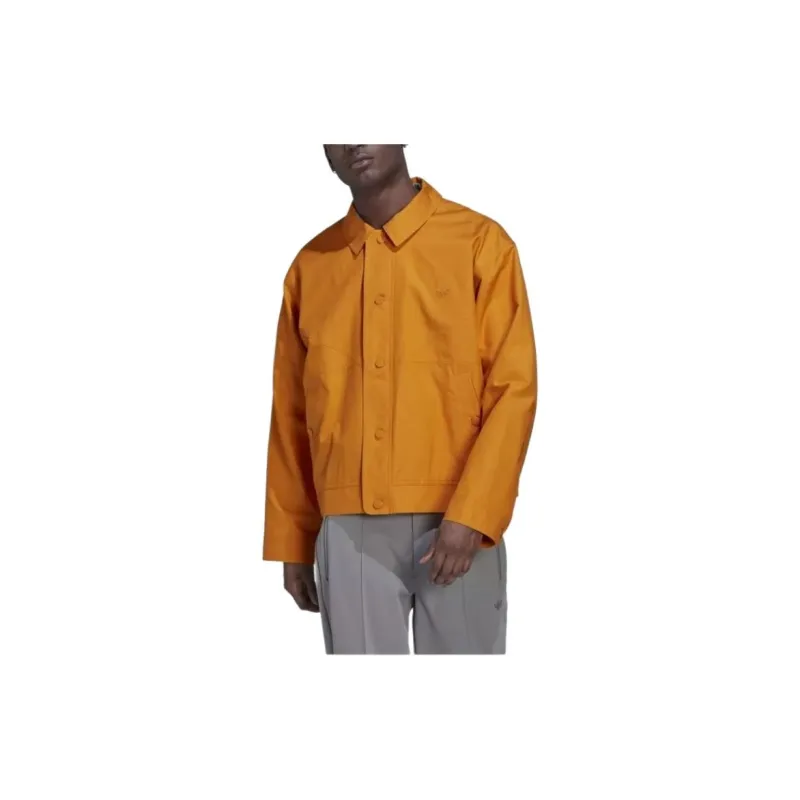 Adidas Originals Blue Version Collection Jacket Men's Yellow-4