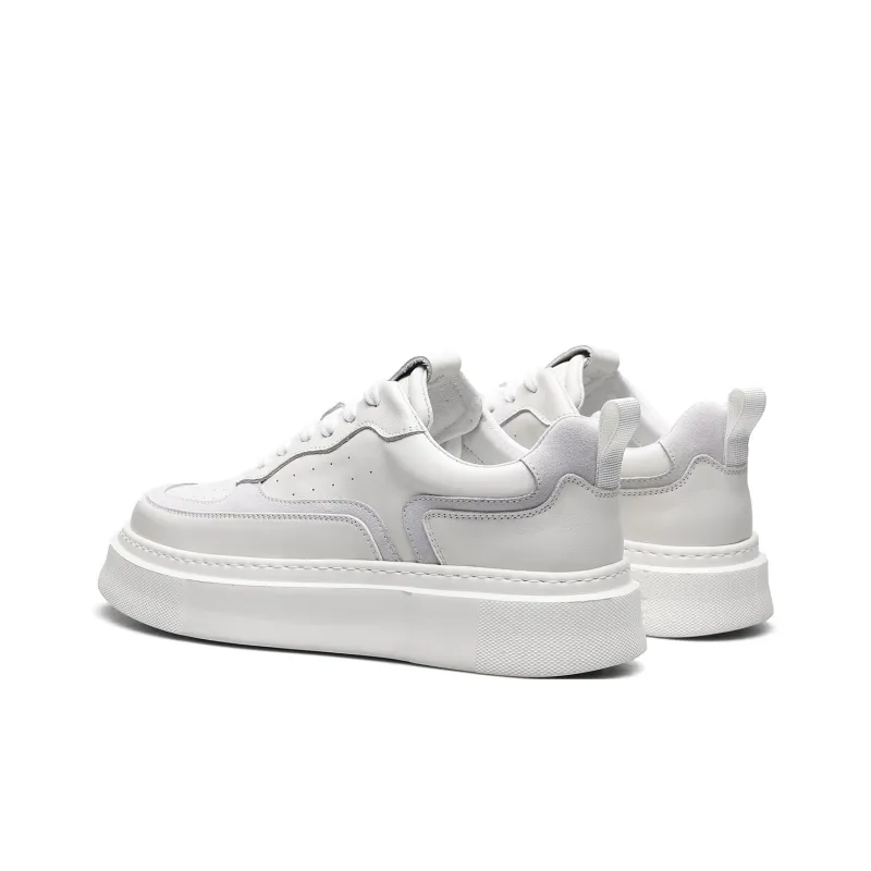 D FUSE SCANDINAVIA Low Top Skateboard Shoes Men's White-4