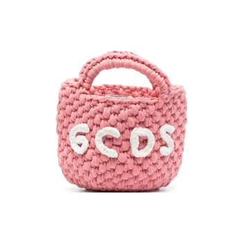 GCDS Polyester Bucket Bag Handbag Mini Kids' Pink