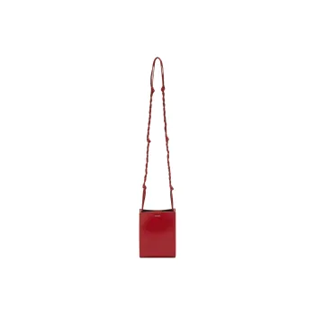 JIL SANDER Tangle Small Logo Embossed Crossbody Bag