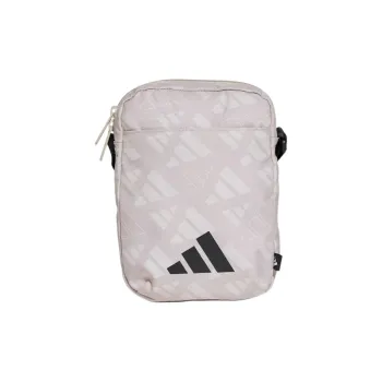 Adidas Polyester One Shoulder Crossbody Clutch Regular Unisex Aluminum Oxide & Black