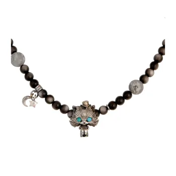 QUANDO S925 Silver Necklaces Unisex