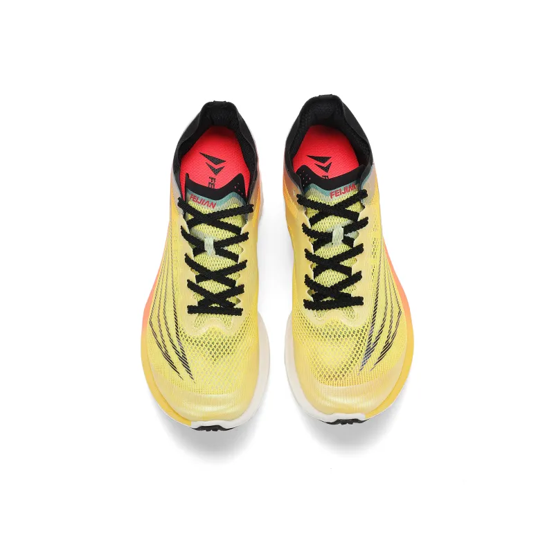 FEIJIAN Running Shoes Unisex Watermelon Red Yellow-2
