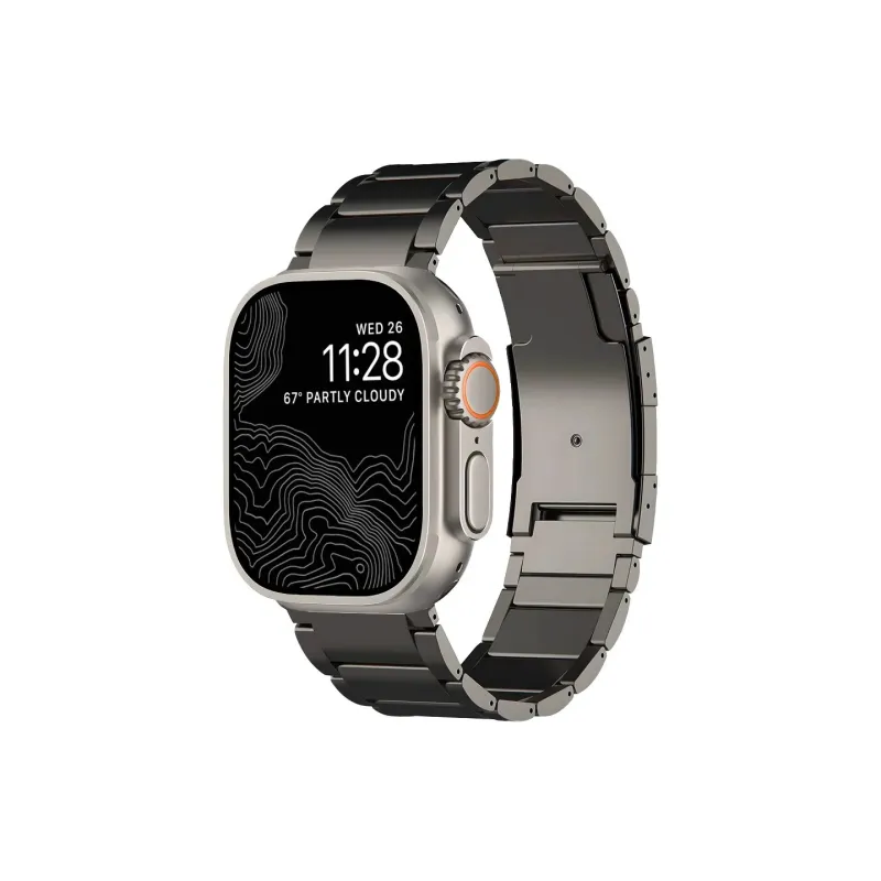 IWabcertoo Apple Compatibility Watch Band Titanium Material-18