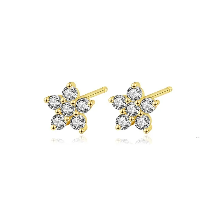MONI JEWELLERY S925 Silver Stud Earrings Women's-0