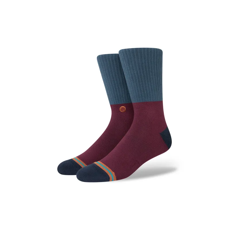 Stance Mid Calf Socks Unisex 1 Pack Navy Blue-1