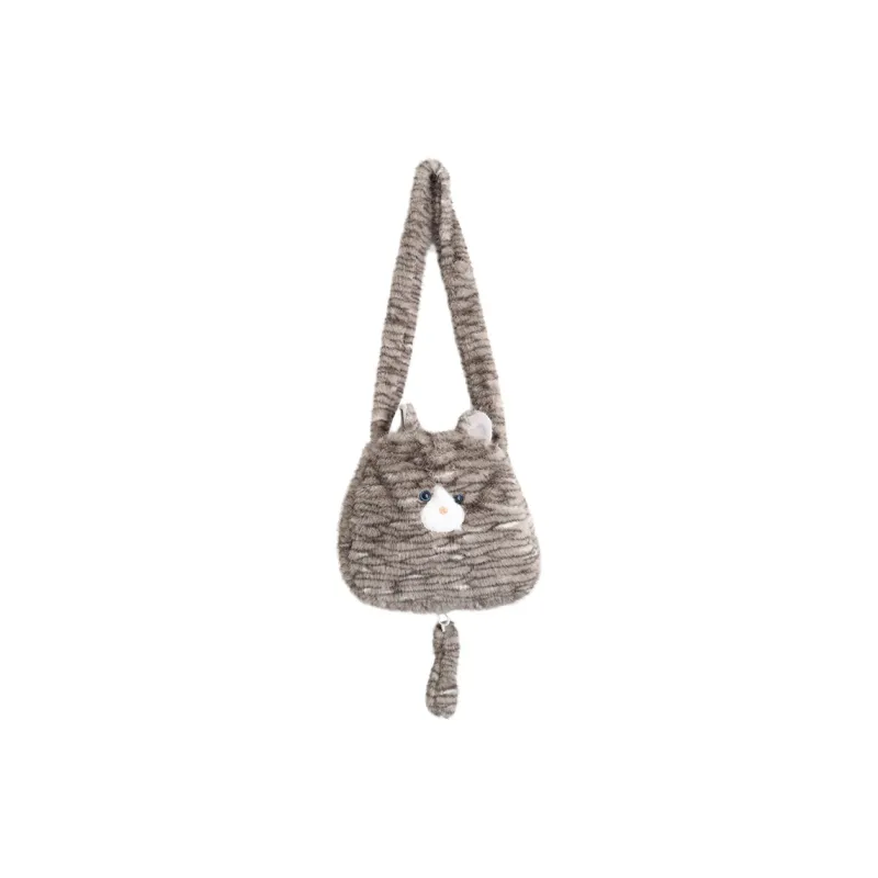 Debecca Plush Crossbody Bag Women's Yellow/Khaki-5
