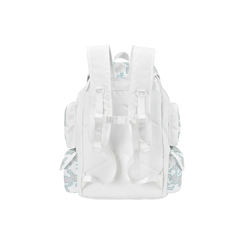 COEXISTENCE Polyester Commute Travel Versatile Backpacks Large Size Unisex White-19