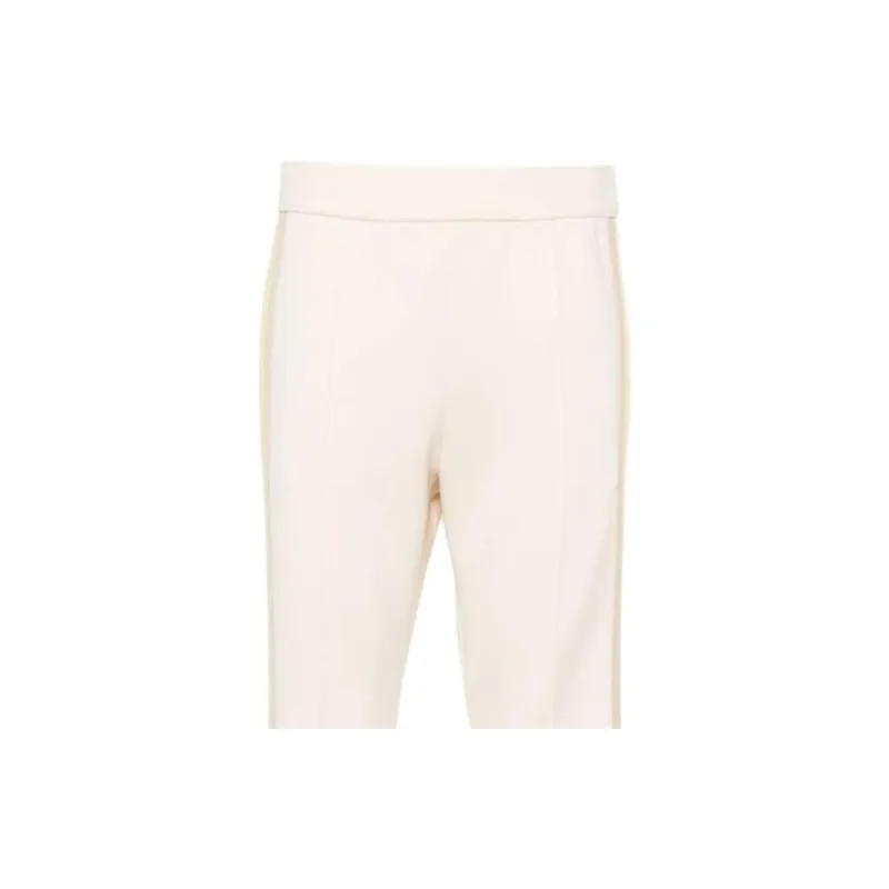 FENDI Striped High waist Track Trousers-5