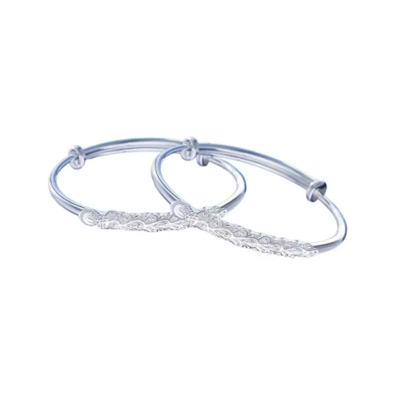 NSAOT 999 Fine Silver Bangles Kids'-0