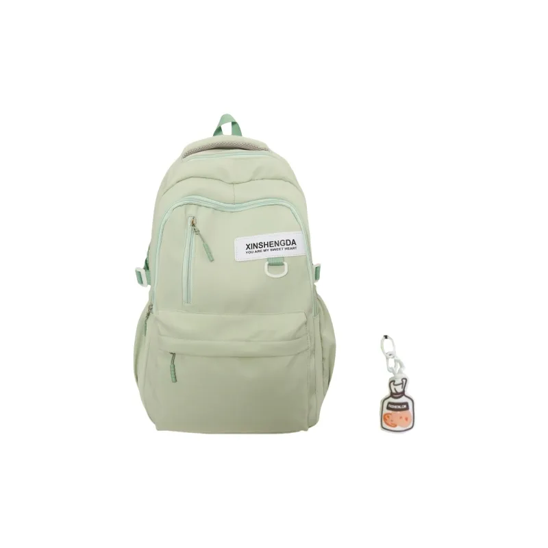 BRABOSTON Nylon Backpack Regular Unisex White/Black/Green/Gray/Red-19
