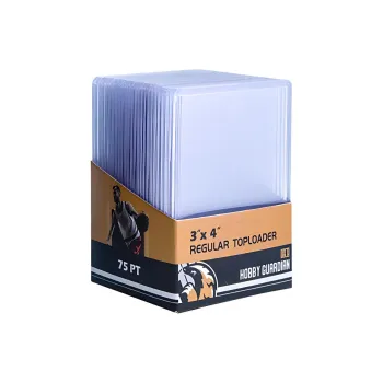 HobbyGuardian 75PT Basic Card Holder With Card Sleeve Collection Set Card Accessories 1 Set