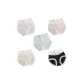 MY-1573/Light Purple+Light Pink+Light Blue+Light Skin+Black/5 Pack