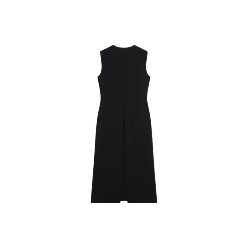 THEORY Front Slit Sleeveless Midi Dress-1