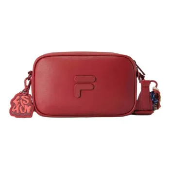 FILA FUSION FILA FUSION CLASSICS Artificial Leather Camera Bags Shoulder Bags Mini Unisex Deep Rouge