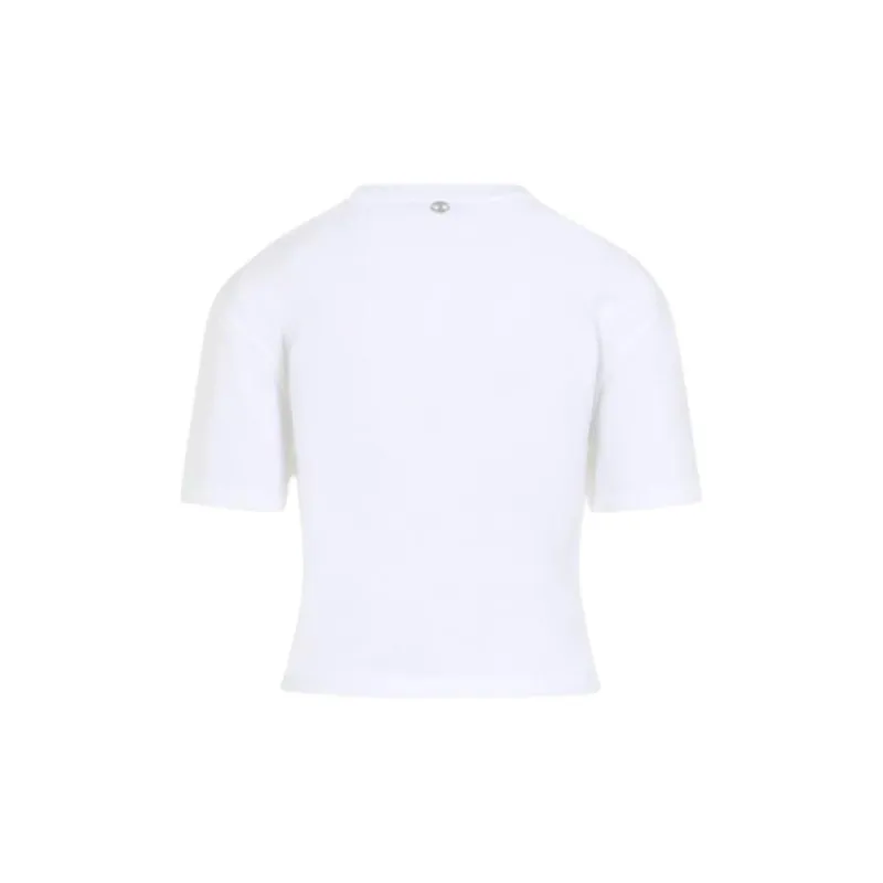 Paco Rabanne Logo Printed Crewneck T Shirt-1