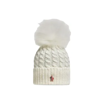 Moncler Wool Beanies Women's White