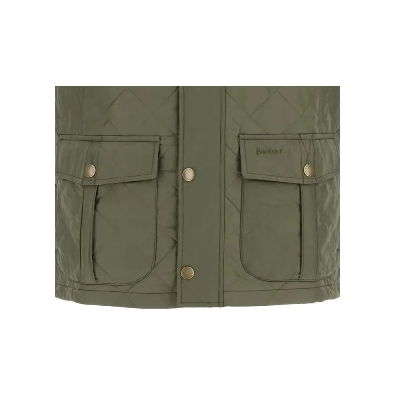 BARBOUR Vests Men Army Green-5