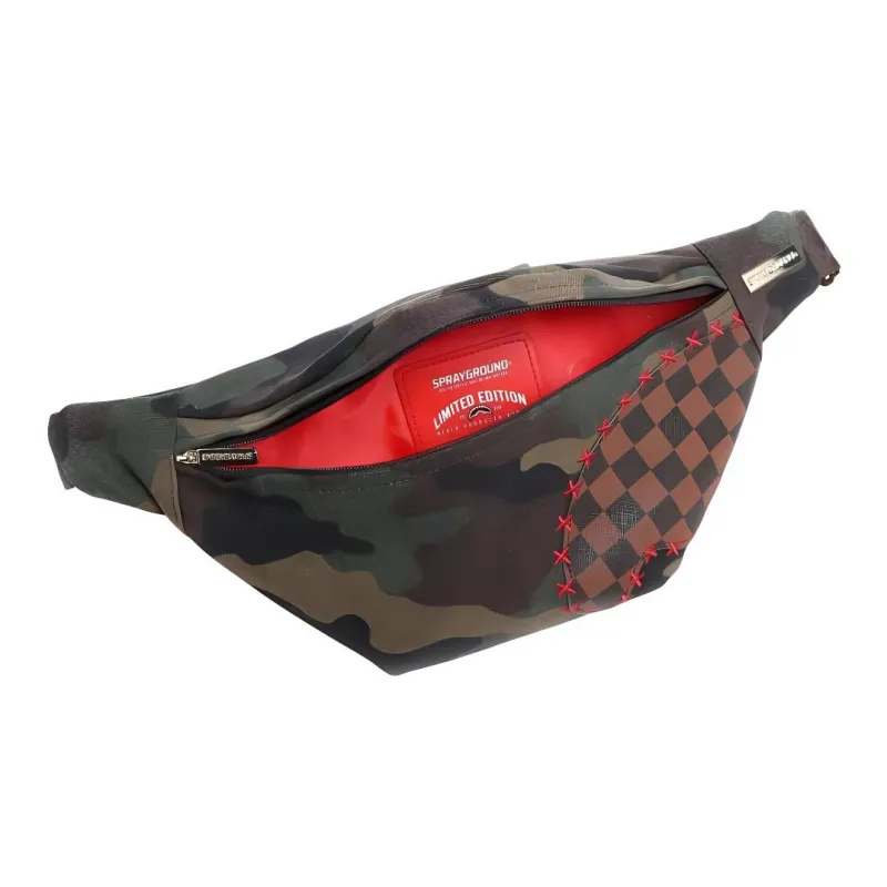 SPRAYGROUND Cotton Fanny Pack Regular Men's Army Green-5
