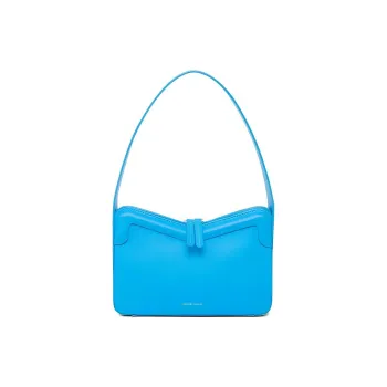 MANSUR GAVRIEL Calfskin Handbag Shoulder Bag Women's Blue