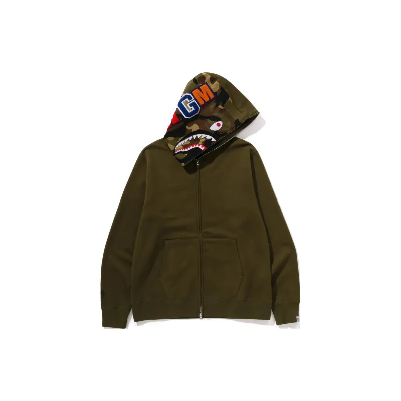 Bape Swarovski Shark Full Zip Hoodie-11