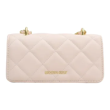 Yalu Pu Material Shoulder Bag Regular Women's Ecru/Black/Green/Pink