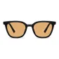 Black Frame with Tea Brown Lens