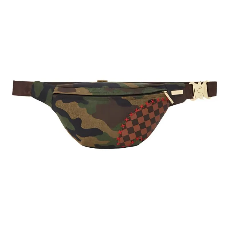SPRAYGROUND Cotton Fanny Pack Regular Men's Army Green-1