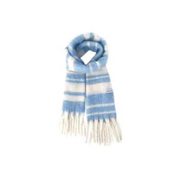 JEANSWEST Polyester Knit Scarves Unisex