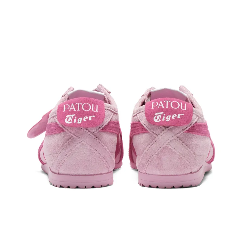 Patou x Onitsuka Tiger MEXICO 66 Anti Slip Wear Resistant Low Top Casual Shoes Unisex Pink-4