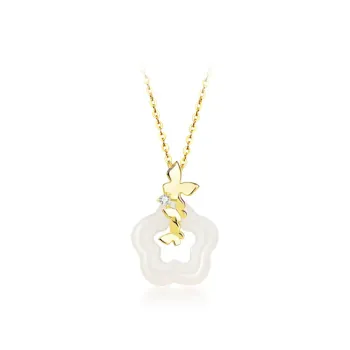 Gold Of China Chalcedony Necklaces Unisex