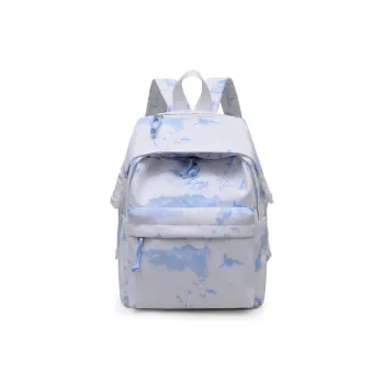 BRABOSTON Nylon Backpack Unisex Black/Green/Pink/Burgundy/Sky Blue