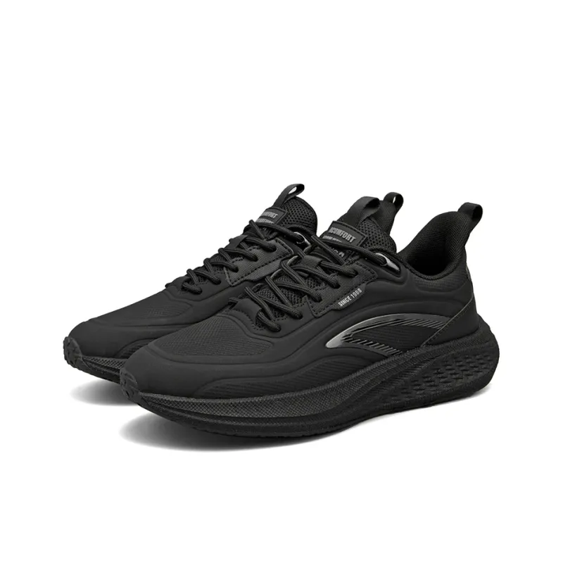 AOKANG Cushioned Wear-Resistant Breathable Slip-Resistant Low-Top Casual Running Shoes Men's Shopping Bag-1