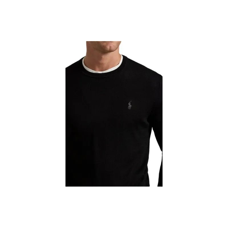 Polo Ralph Lauren Logo Embroidered Crewneck Jumper-4