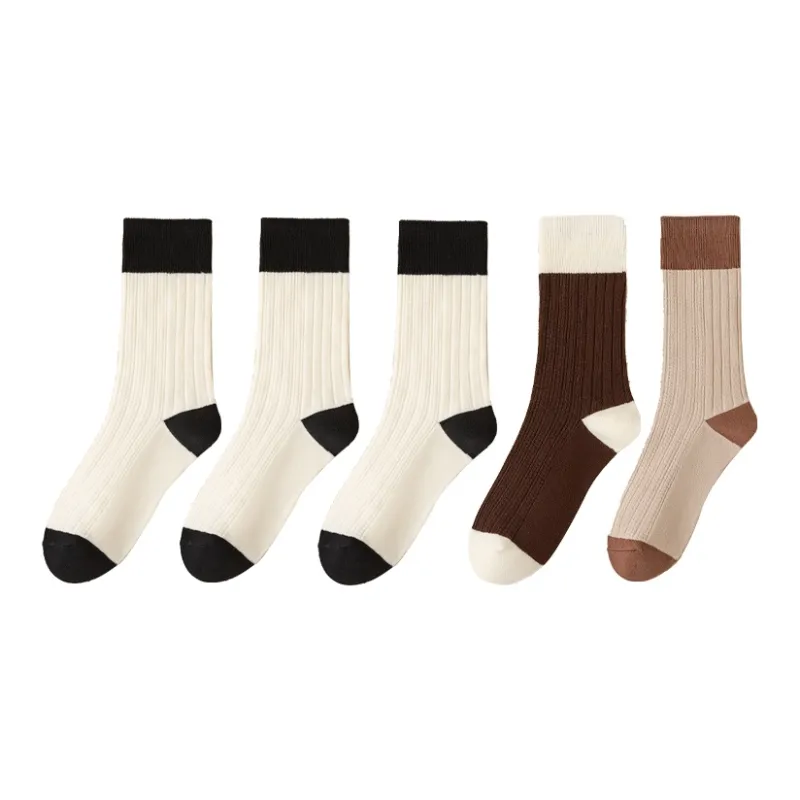 Caramella Mid Calf Socks Women's 5 Pack-12