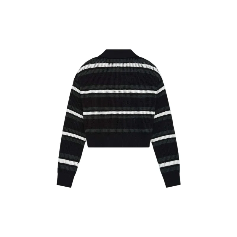 AMIRI SS25 Polo Shirt Women's Black-1