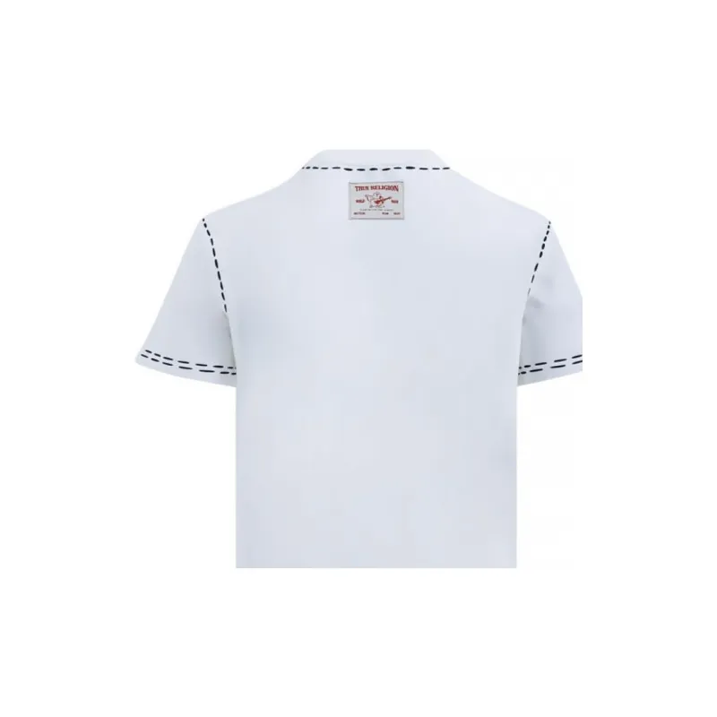 TRUE RELIGION SS24 T Shirt Unisex White-4