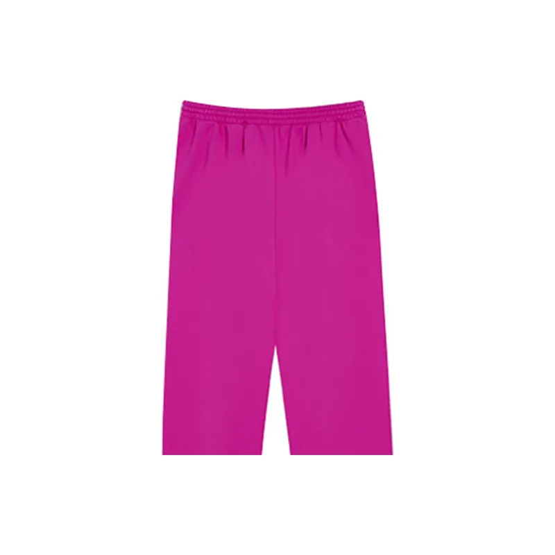 Balenciaga Knitted Sweatpants Women's Rose Red-4