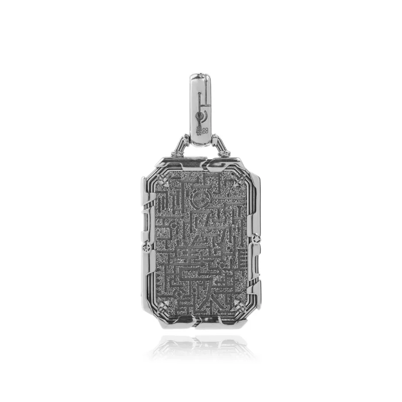 Ah Bo Ci De 925 Sterling Silver Pendants Unisex-1
