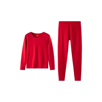H YXIANG Thermal Set Women's Red