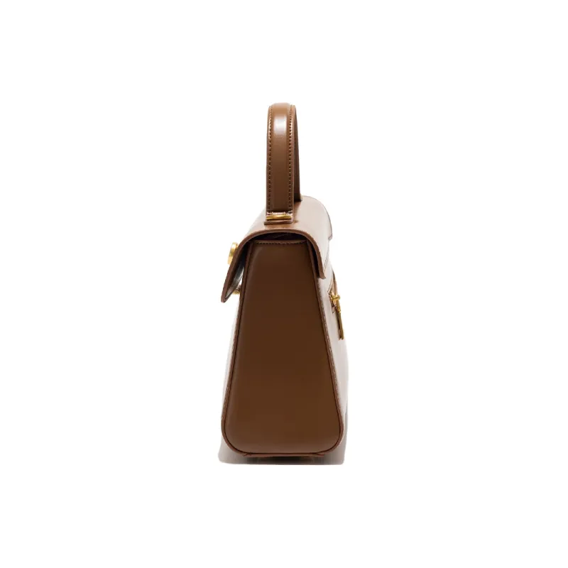 OCTSUI PVC Handbag Medium Size Women's Caramel/Coffee/Black Red-1