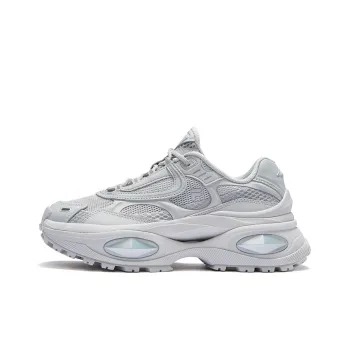 FILA FUSION BIANCO III Anti Slip Wear Resistant Moisture Wicking Breathable Low Top Casual Shoes Women's Lotus Gray