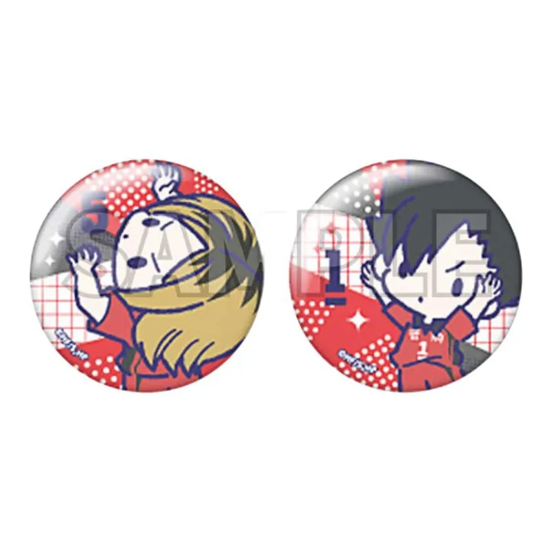 GuGuGuGu Haikyuu!! Blind Luck Horse Bean Eyes Badges-1