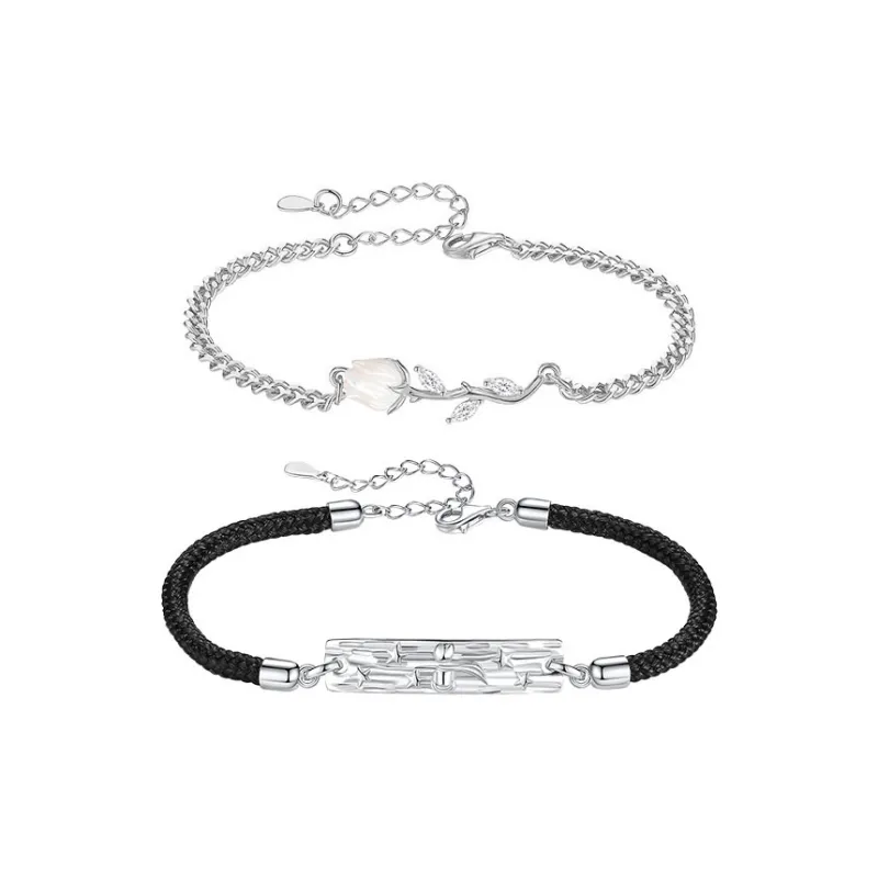 ZUOHUO S925 Silver Bracelets Unisex-3