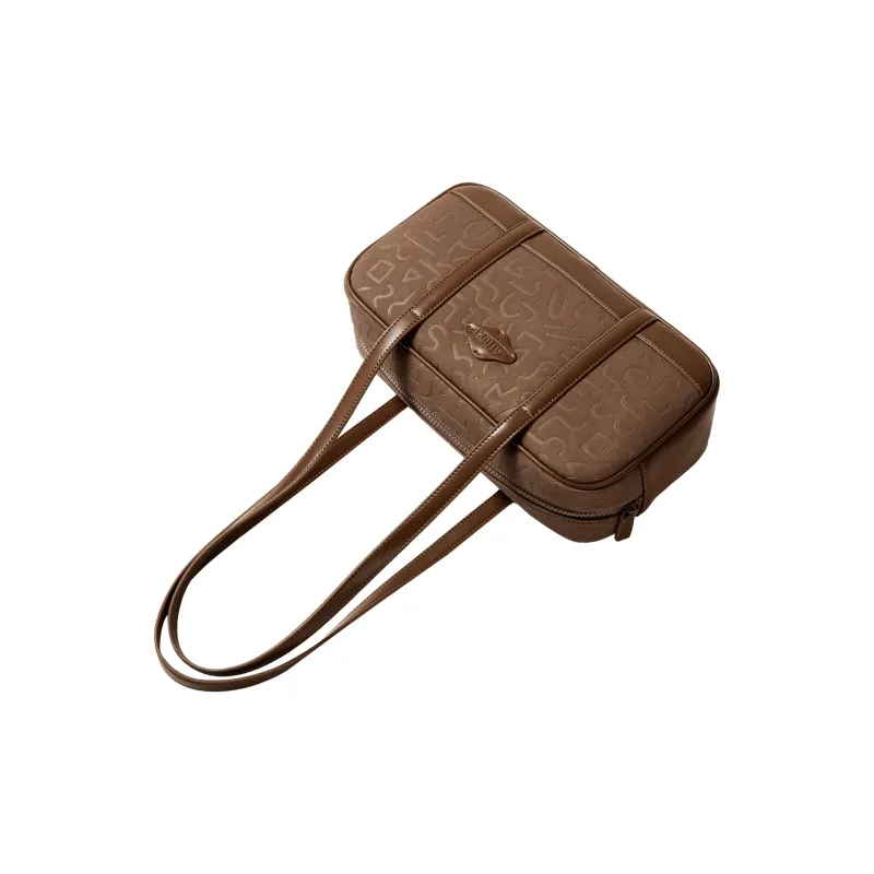 AILUXI Synthetic Leather Shoulder Bag Women's Cocoa Brown-3