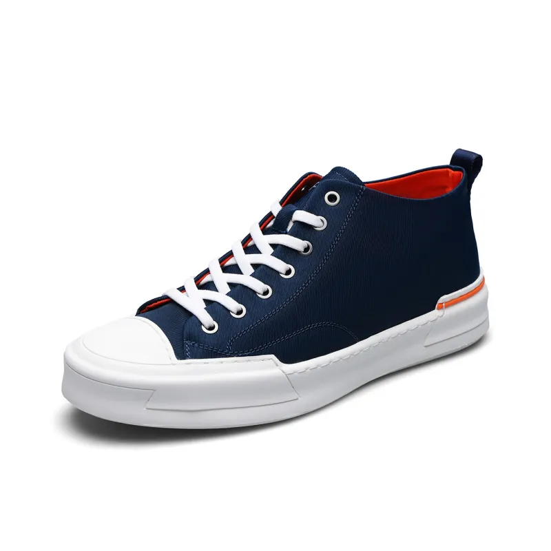 D FUSE SCANDINAVIA Lightweight, Wear resistant, And Non slip Mid Top Canvas Shoes Men's-1