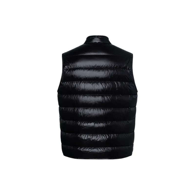Moncler Gui Logo patch Puffer Gilet-1