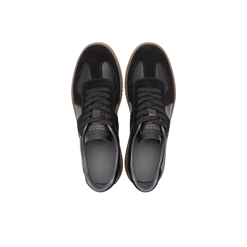 RHYTHM OF JOY Warm Slip-Resistant Lightweight Low-Top Skateboard Shoes Women's-8
