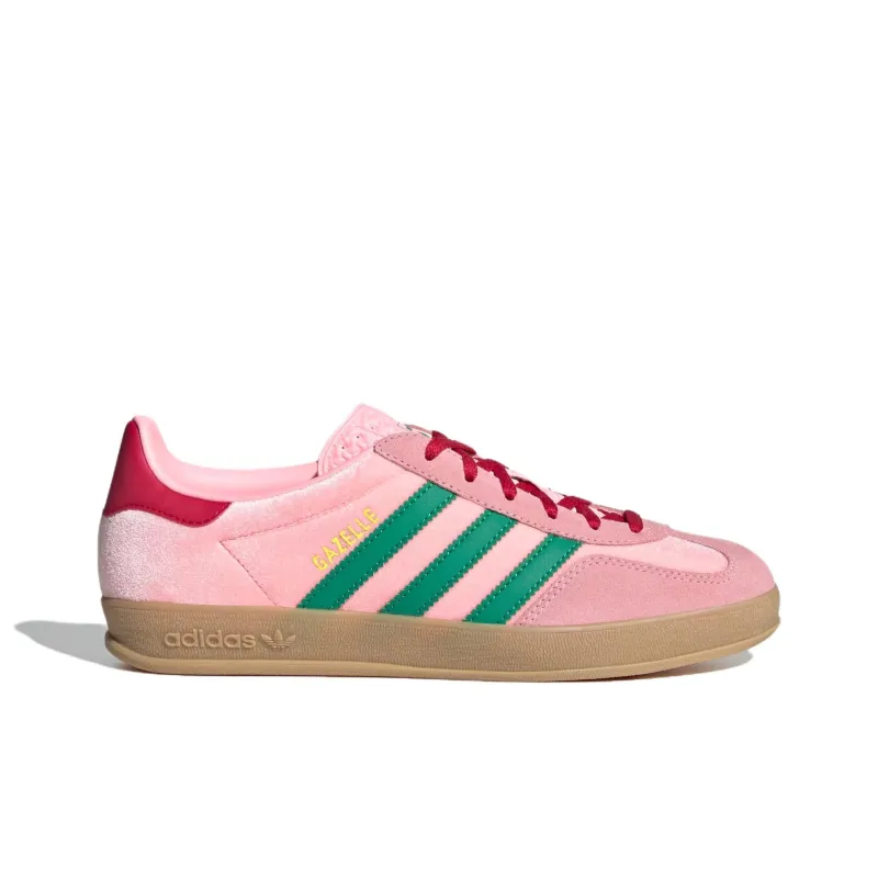 Adidas Gazelle Indoor Pink Velvet Women's-1