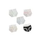 MY-1573/Light Green+Light Pink+Light Blue+Light Skin+Black/5 Pack